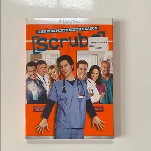 🍿Scrubs The Complete Sixth Season